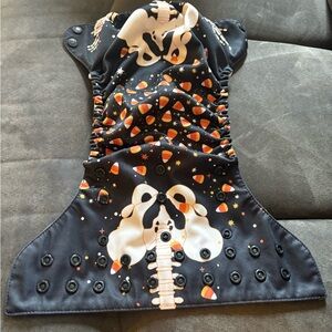 Candy Corn Skeleton Mama Koala Pocket Diaper
